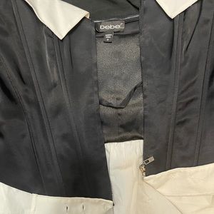 Bebe tuxedo bustier